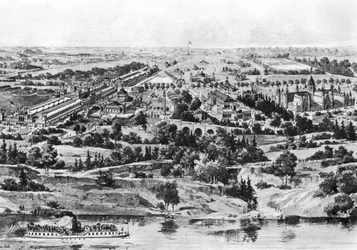 Ansicht der Centennial Exposition, Philadelphia, 1876